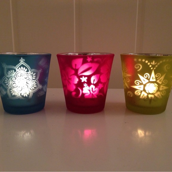 Partylite Mercury Glass Tealight Holders - Picture 2 of 4